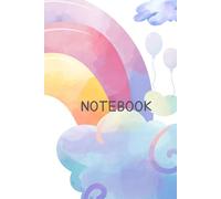 Colorful Lined Journal for Writing, Notes, and Ideas: A bright and cheerful rainbow-themed notebook for everyday use.