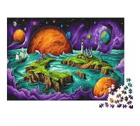 Colorful Magicscape World Puzzle 1000 Pezzi Adulti Universe Puzzle Rilassamento Idea Regalo Per Lei O Lui Regalo Personalizzato Antistress Qualità Premium Divertimento Per Adulti 1000pcs (75x50cm)