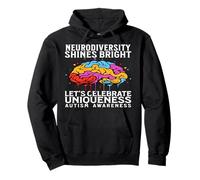 Colorful Minds Autism Awareness Kids Support Gifts Parents Felpa con Cappuccio