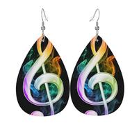 Colorful Music Notes Donna Orecchini Grandi Orecchino A Gancio Eleganti Orecchini Pendenti Per Festa Matrimonio Sera