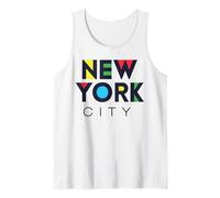 Colorful New York City, NYC Tee Shirt, Cool New York City Canotta