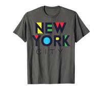 Colorful New York City, NYC Tee Shirt, Cool New York City Maglietta