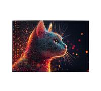 Colorful Particella Gatto 1000 Pezzo Jigsaw Puzzle Per Adulti Puzzle Di Legno Per Adulti Regali Home Decor