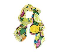 Colorful Polka Dot Lemon Sciarpa lunga sciarpa di seta mens carino mens per la testa bufanda para mujer elegante