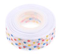 Colorful Polka Dots Sheer Ribbon Durable Craft Bow Gift Wrap Decor for Party