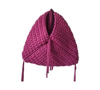 Colorful Polyester Modern Satchel Reinforced Edges Triangular Base Compact Evening Purse Fashion Handbag For Women Stylish Geometric Handbag
