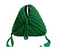 Colorful Polyester Modern Satchel Reinforced Edges Triangular Base Compact Evening Purse Fashion Handbag For Women Stylish Geometric Handbag