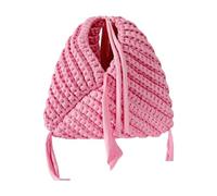 Colorful Polyester Modern Satchel Reinforced Edges Triangular Base Compact Evening Purse Fashion Handbag For Women Stylish Geometric Handbag