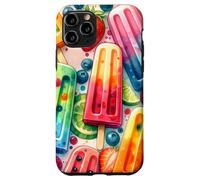 Colorful Popsicle Fruit Summer Sweet Fun Tropical Look Custodia per iPhone 11 Pro