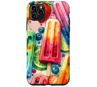 Colorful Popsicle Fruit Summer Sweet Fun Tropical Look Custodia per iPhone 11 Pro Max
