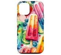 Colorful Popsicle Fruit Summer Sweet Fun Tropical Look Custodia per iPhone 12/12 Pro