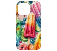 Colorful Popsicle Fruit Summer Sweet Fun Tropical Look Custodia per iPhone 14 Pro Max