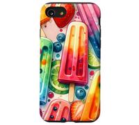 Colorful Popsicle Fruit Summer Sweet Fun Tropical Look Custodia per iPhone SE (2020) / 7/8
