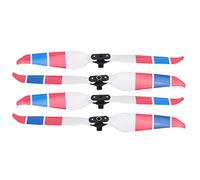 Colorful Propeller for Air 2S, Low Noise Drone Propellers, PC Material Aerodynamic Props with Dynamic Balance Test, for Air 2 and Air 2S, 183mm Dual - Side Color Design (Rosso Blu)