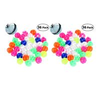 Colorful Reusable Plastic Spoke Beads Easy Clip on Bike Wheel Decor