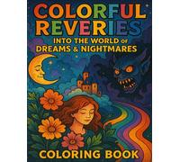 Colorful Reveries: Into the World of Dreams & Nightmares - A Surreal Coloring Book Adventure: A Whimsical Journey Through Dreamscapes and Nightmares to Spark Creativity and Relaxation