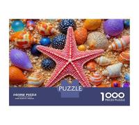 Colorful Sea Shells 1000 Pezzi Puzzle Per Adulti Puzzle Cartone Extra Spesso - Anti-stress E Viaggio, Regalo Natale 12+, Allenamento Mentale Per Adulti E Bambini 70x50cm/1000pcs