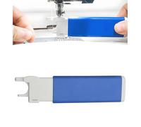 Colorful Sewing Machine Threading Tool with Magnet, Easy Needle Inserter Aid for Everyday Clothing Repairs, Universal Quilting Craft Accessory (blue)