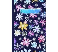 Colorful Snow Flowers Cream Paper Notebook: The beauty of spring meets the tranquility of winter is designed on hardcover notebook. Thin lines on cream paper for writing 140 pages, 5.5 x 8.5 inches.