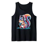 Colorful Squirrel Gaming con Cuffie Controller Gamer Canotta