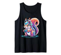 Colorful Squirrel Gaming con Cuffie Controller Gamer Canotta
