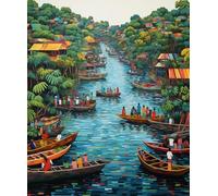 Colorful Thailand Landscapes Posters - Puzzles 1000 Pezzi - Abstract Puzzle - Giochi Di Memoria Per Anziani - Giocattoli Educativi Per La Famiglia - Kw411Zk