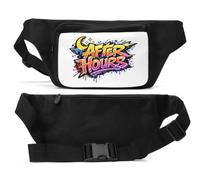 Colorful Urban Graffiti After Hours Marsupio Unisex Nero