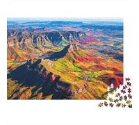 Colorful Valley Senior Puzzles 1000 Pezzi Recycled Yellowstone Park Puzzle Accessori per Gioco di Puzzle Family Gaming Time Educational Game Challenge Gift 52x38cm/1000pcs