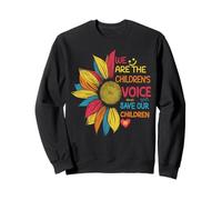Colorful We Are The Children's Voice Save Our Children Felpa