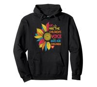 Colorful We Are The Children's Voice Save Our Children Felpa con Cappuccio