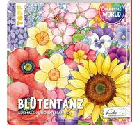Colorful World - Blütentanz: Ausmalen & entspannen