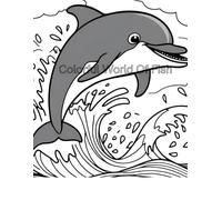 Colorful World Of Fish: Adorable Coloring Book for kids of all ages