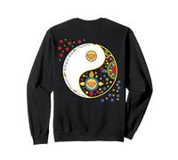 Colorful Yoga Qi Gong Tao Segno Simbolo Yin Yang Lotosflower Felpa