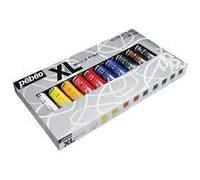 PEBEO Fine Oil XL Case 10 Tubi da 20 ML Assortiti + pennello