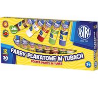 Colori a tempera Astra 12x30ml