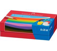 Colori a tempera Faber-Castell 6x20ml