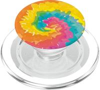 Colori arcobaleno colorati tie-dye PopSockets PopGrip per MagSafe