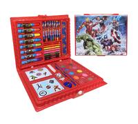 COLORI AVENGERS MARVEL VALIGETTA 52 PEZZI BAMBINO - AV0826