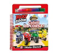 Colori da corsa. I moto-stencil. Ediz. a colori