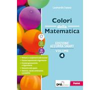 COLORI DELLA MATEMATICA ED.AZZURRA SMART-VOL.4 + QUAD.INCLUSIONE E REC 4 + EBOOK - (9788849423792) + Materiali didattici - Rebillo