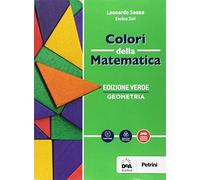colori della matematica verde geom.+quad matematica ginn.,licei sasso/zoli 88494