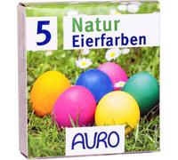 Colori dell'uovo di Pasqua di Auro Nature