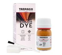 Colori e Tinture per Scarpe o Borse 25 ml | Pelle Naturale e Sintetica | Con Pennello e Spugna Applicatore ((27) Mango)