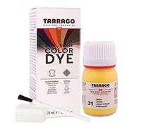 Colori e Tinture per Scarpe o Borse 25 ml | Pelle Naturale e Sintetica | Con Pennello e Spugna Applicatore ((31) Limone)