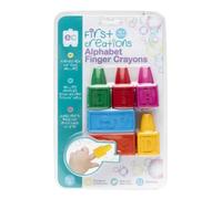 Colori educativi Prima creazione Pastelli a dita con alfabeto Easi Grip, confezi