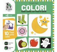 Colori. Flash cards con inserti tattili. Ediz. a colori [Cards] [Oct 30, 2024] N