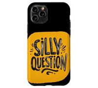 Colori freddi e logo con domande stupide Custodia per iPhone 11 Pro