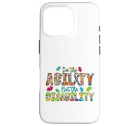 Colori inclusivi: vedere l'abilità non la disabilità Custodia per iPhone 16 Pro
