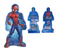 COLORI MAXI SET SAGOMATO SPIDERMAN MARVEL 56 PEZZI BAMBINO - SP0584
