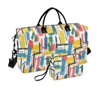 Colori Palette Modello Decorative Borse Da Viaggio Palestra Carry on Duffel Bags con Cinghia Regolabile per Viaggio Impermeabile Bolsa de Mano para ropa de